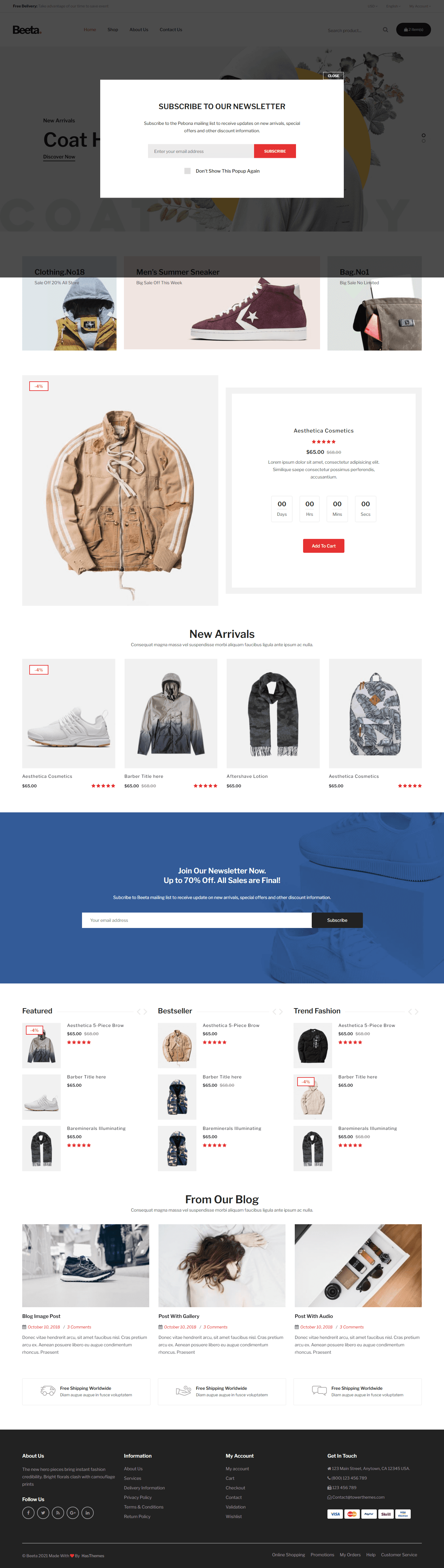 Beeta Fashion Store — Style 3 screenshot 1