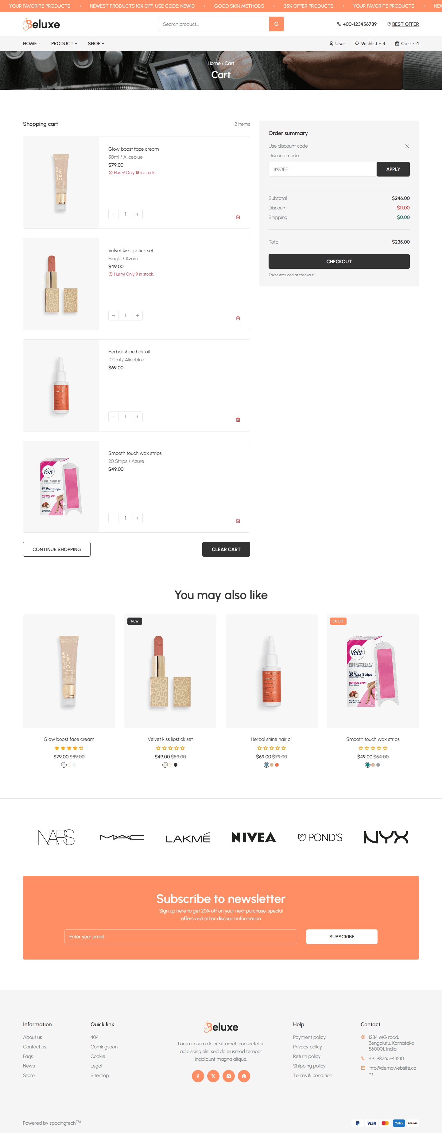 Beluxe Cosmetics Store — Classic thumbnail 4