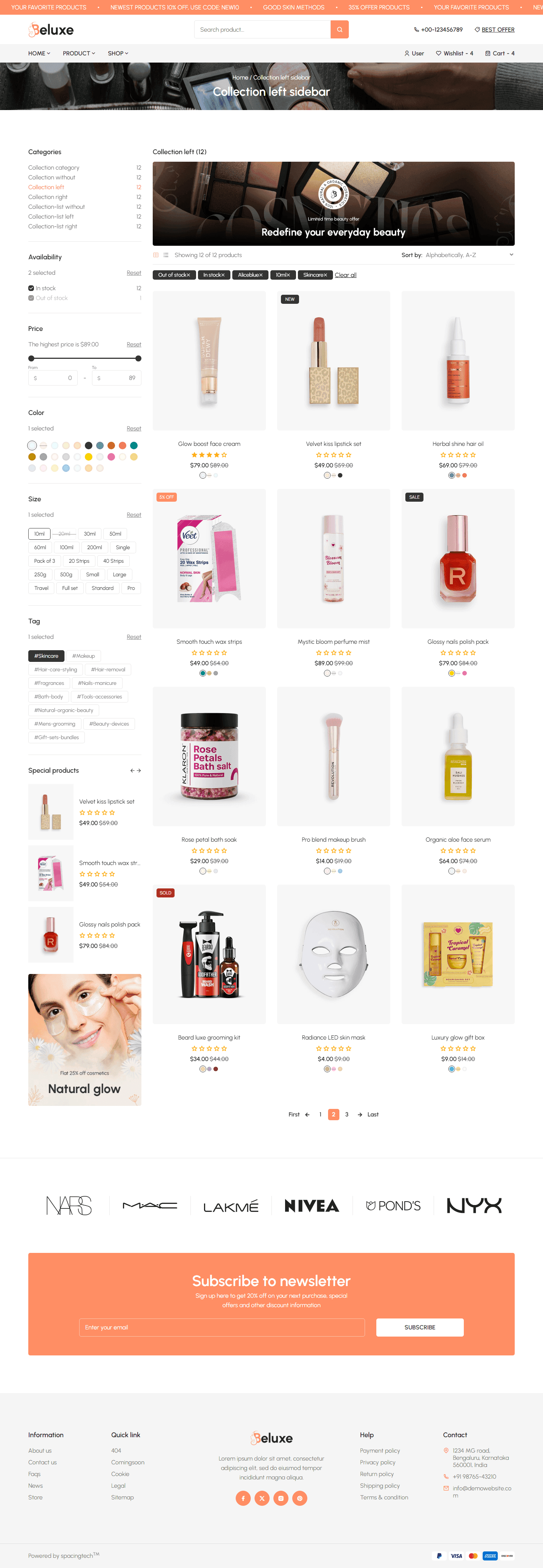 Beluxe Cosmetics Store — Classic thumbnail 2