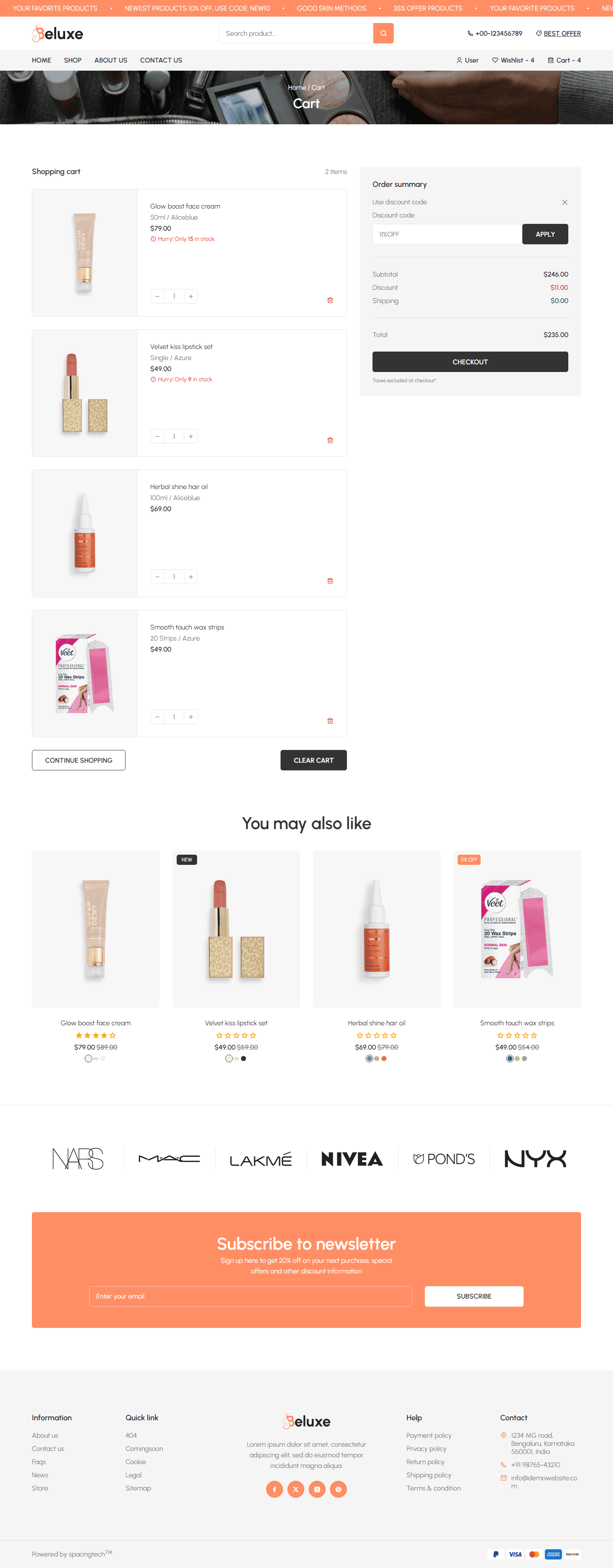 Beluxe Cosmetics Store — Modern thumbnail 4