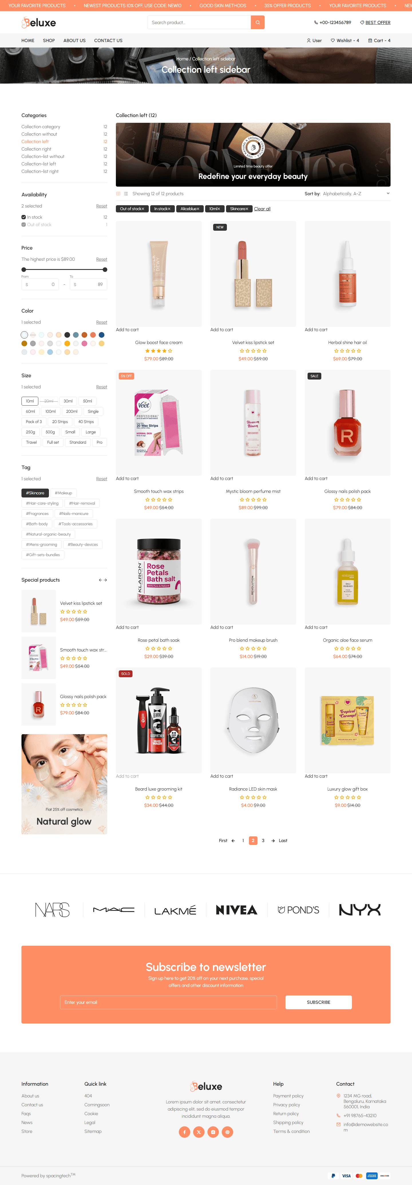 Beluxe Cosmetics Store — Premium thumbnail 2