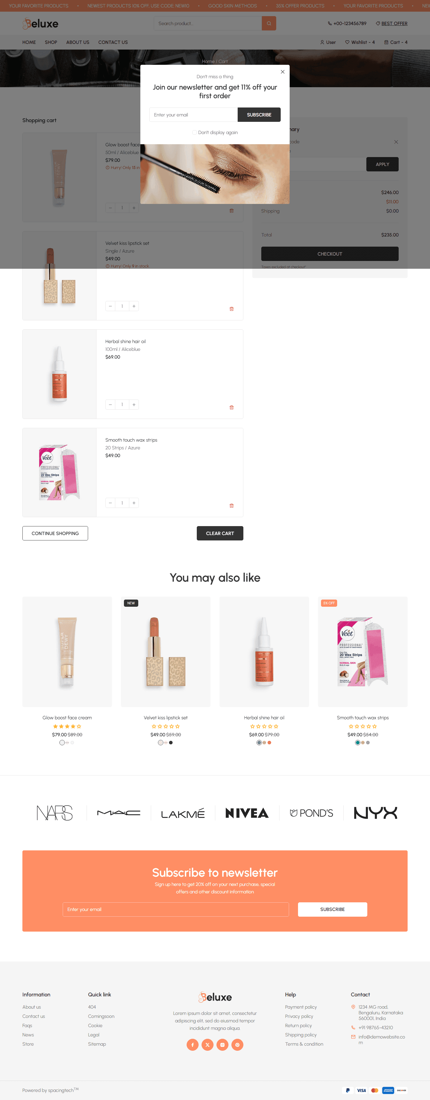 Beluxe Cosmetics Store — Minimal thumbnail 4