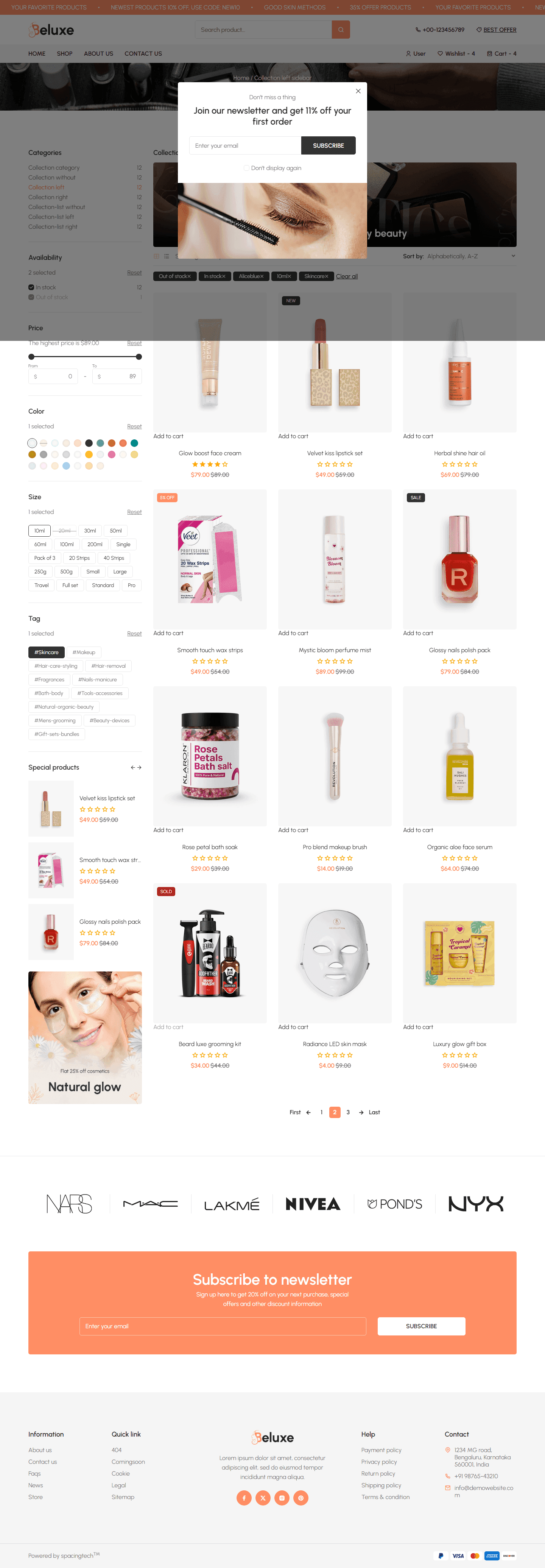Beluxe Cosmetics Store — Minimal thumbnail 2