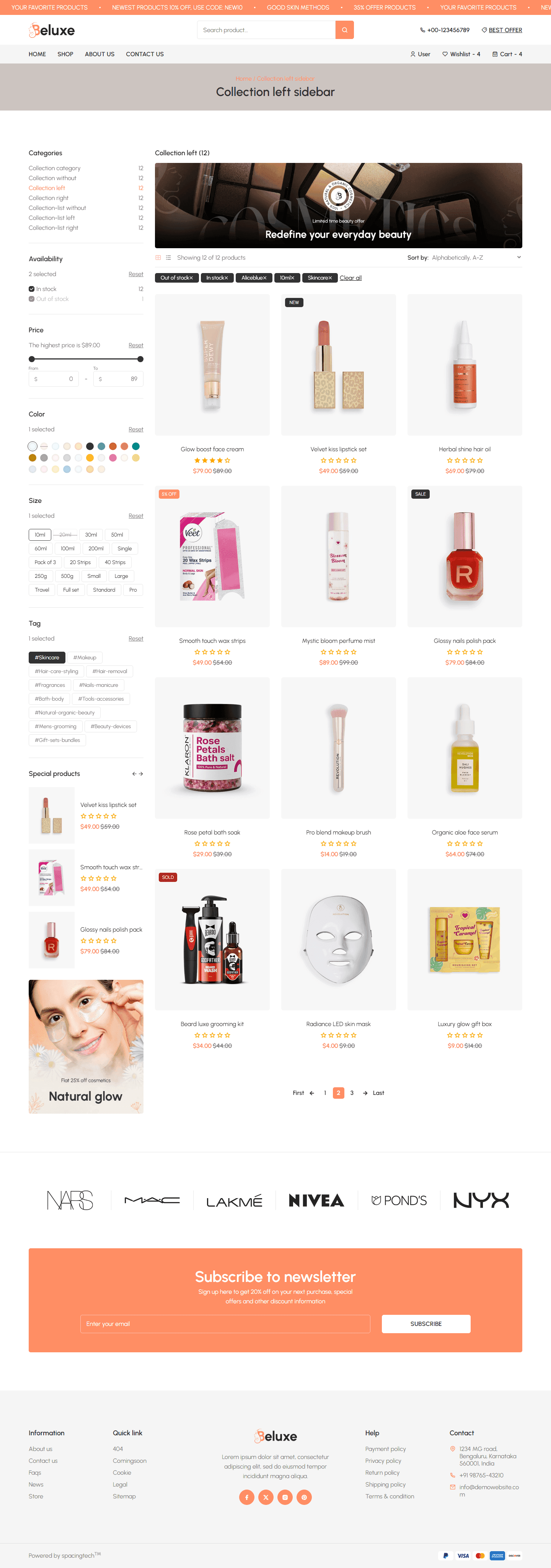 Beluxe Cosmetics Store — Bold thumbnail 2