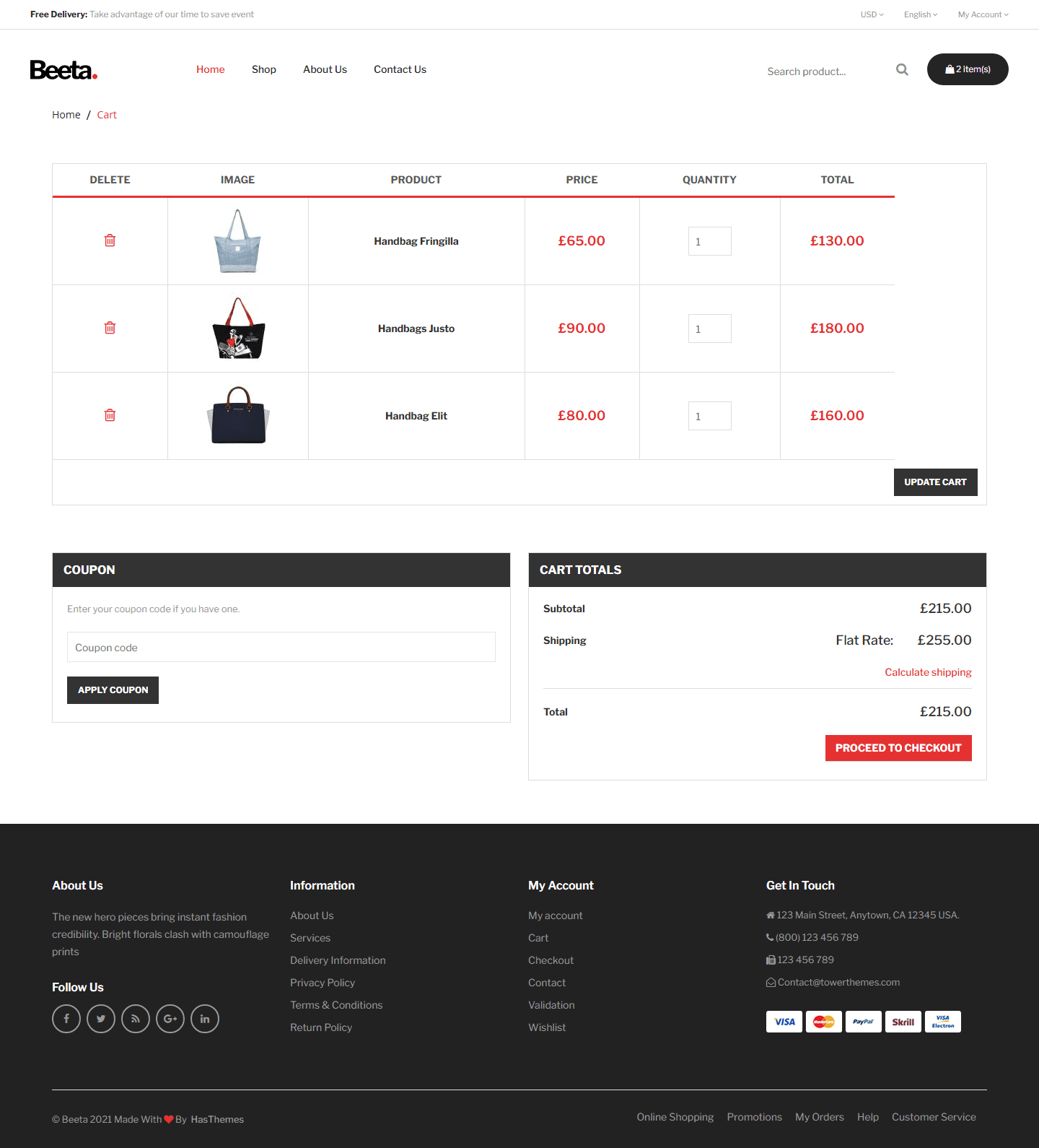 Beeta Cosmetics Store — Style 9 thumbnail 4