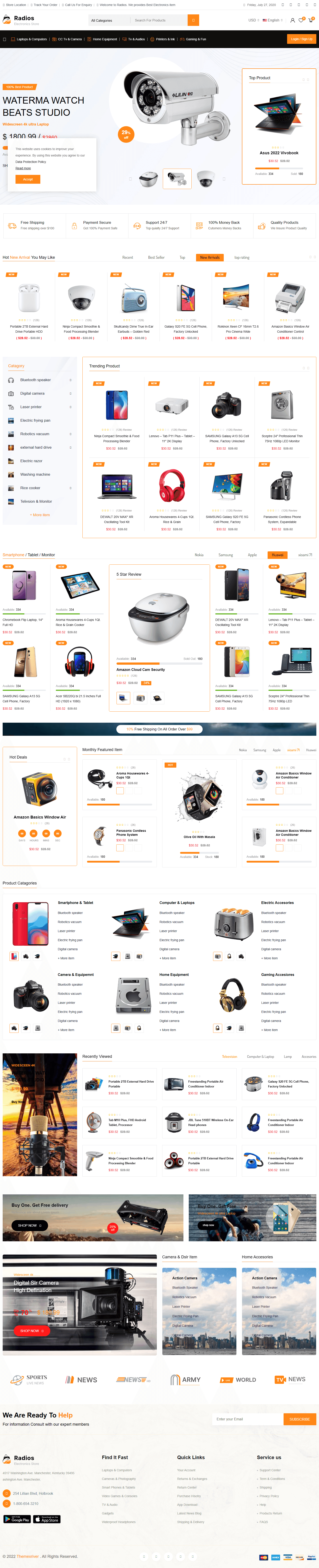 MarketPro Electronics — Bold