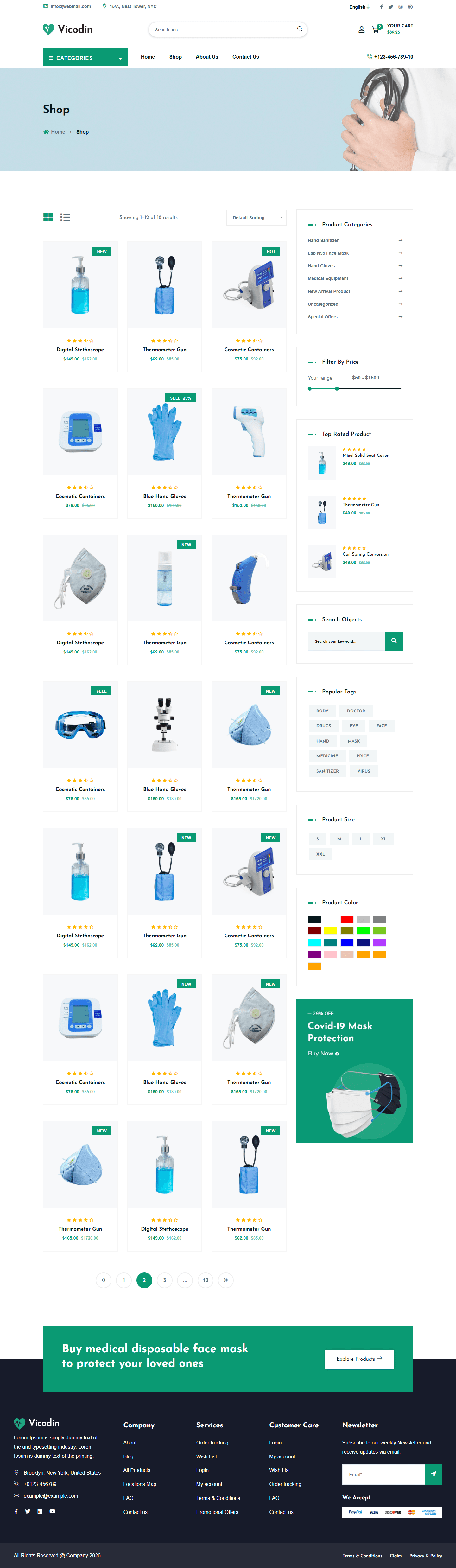 Health Care Store — Style 2 thumbnail 2