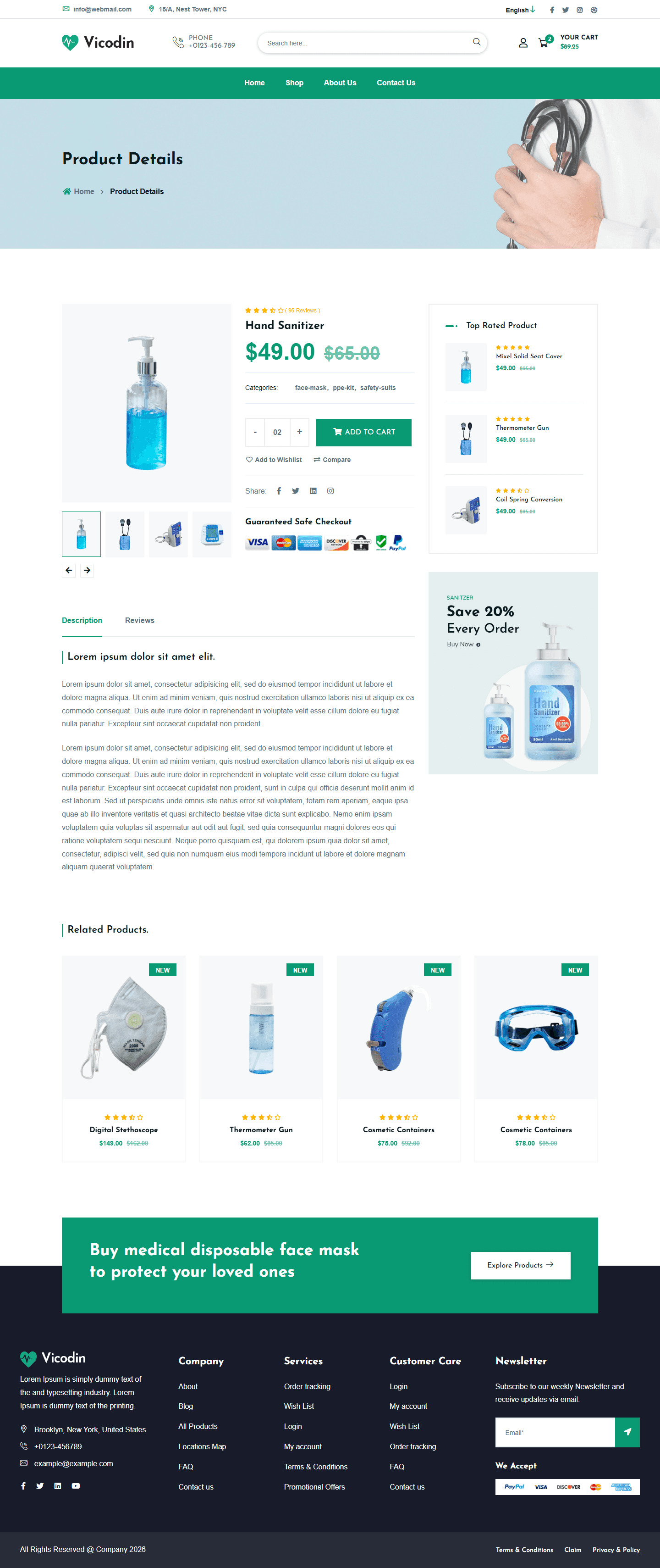 Health Care Store — Style 3 thumbnail 3