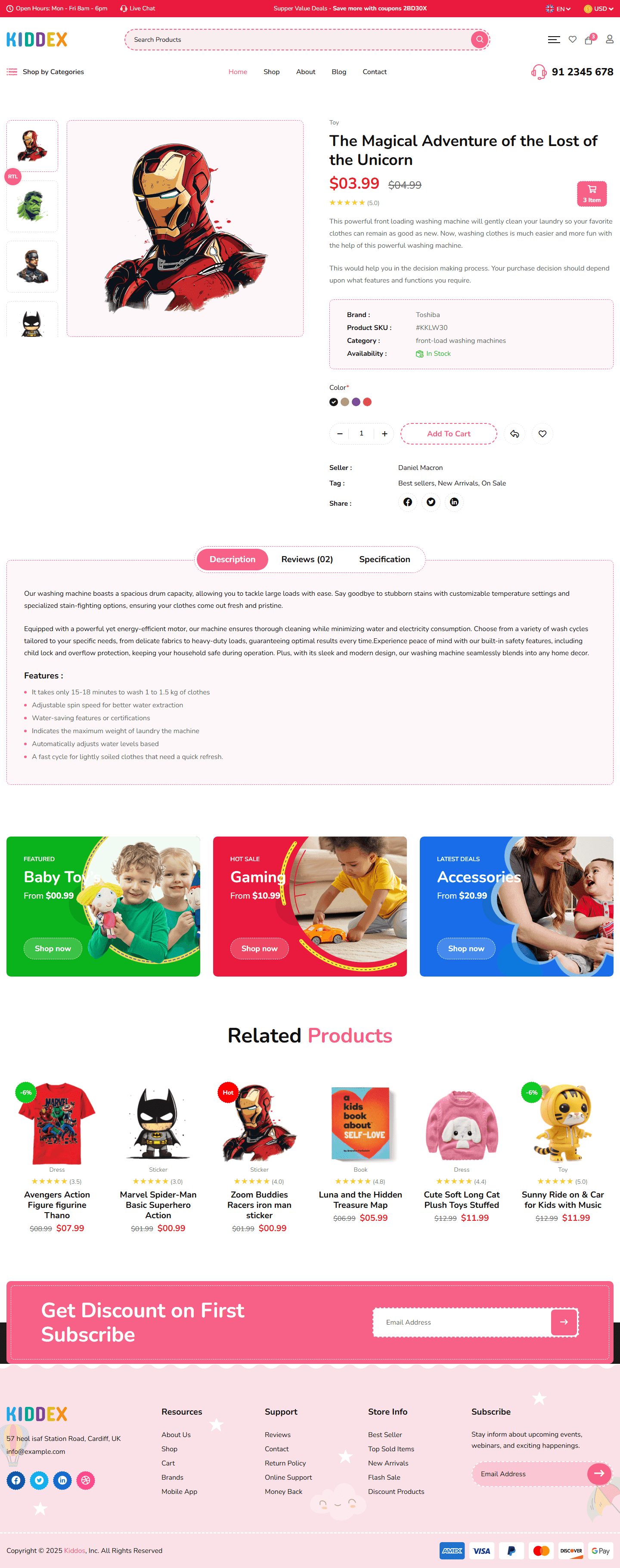 Kiddex Toys — Style 3 thumbnail 3