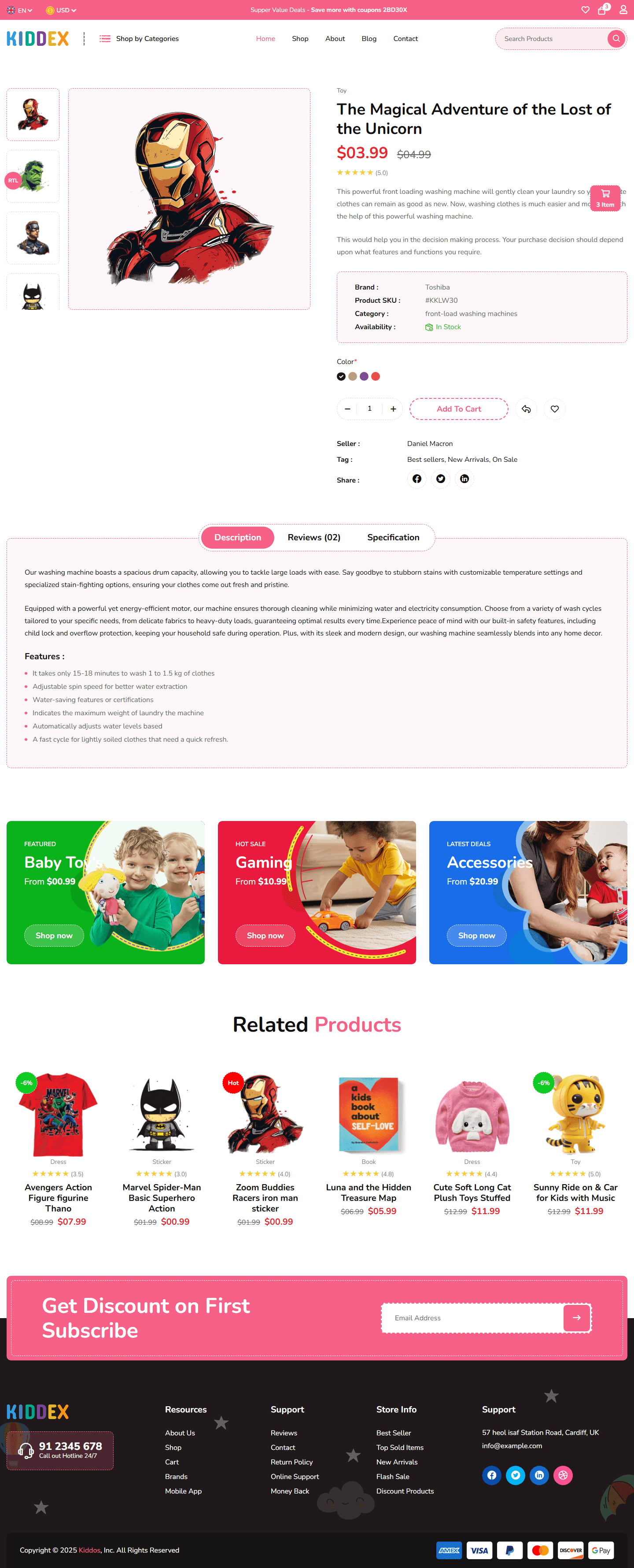 Kiddex Toys — Style 4 thumbnail 3