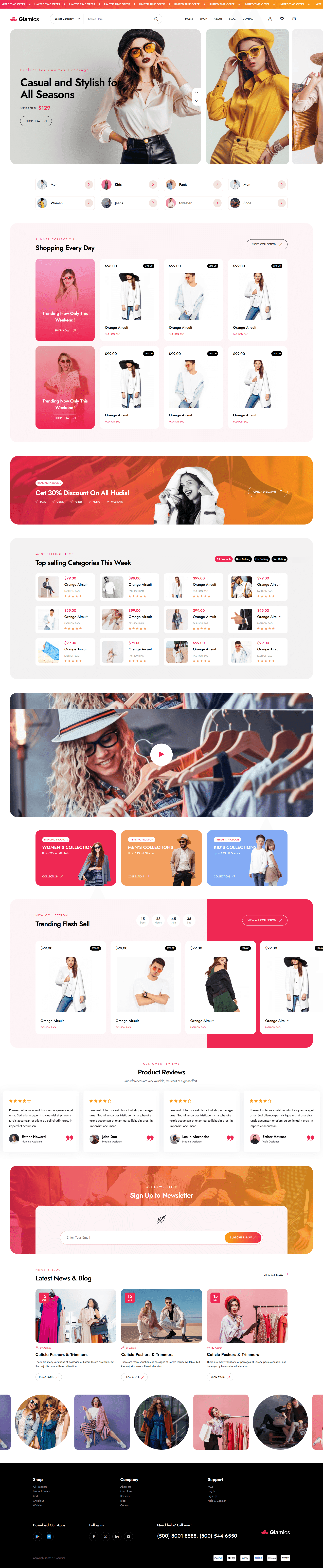 Glamer Fashion Store